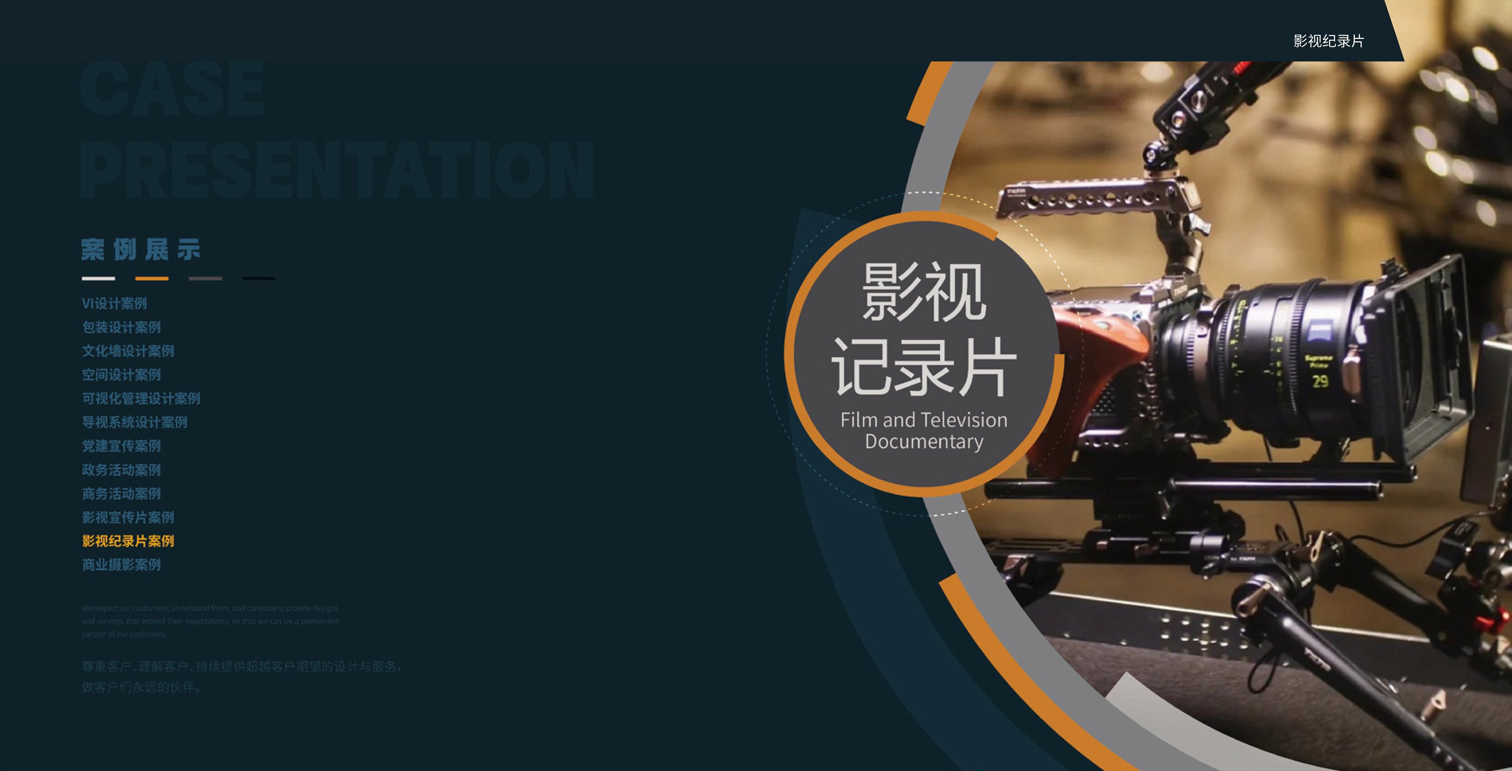 影视纪录片案例分类封面