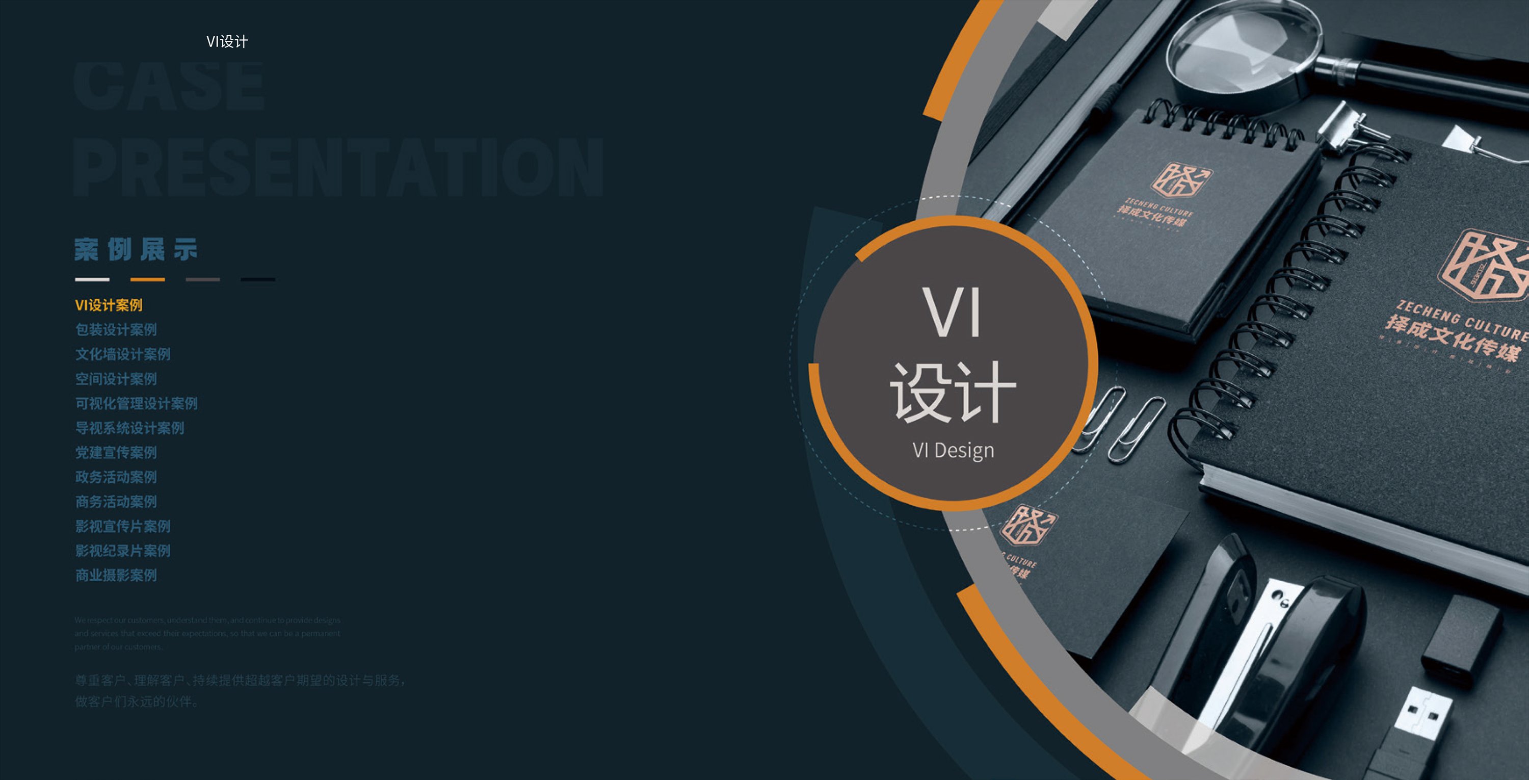 VI设计案例分类封面